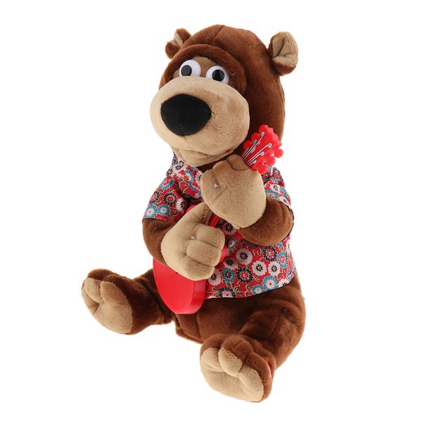 

30cm bear guitar plush doll electric animal singing electronic children toys