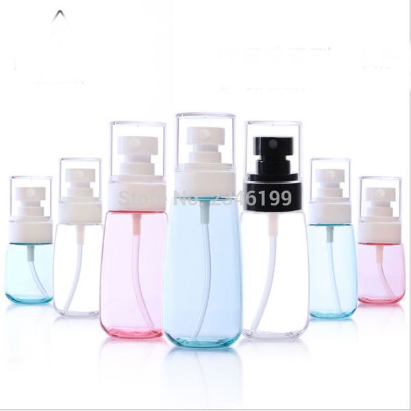 

empty plastic spray bottle 80ml plastic lotion pump 100ml empty emulsion pump cosmetic transparent spray bottle 30pcs