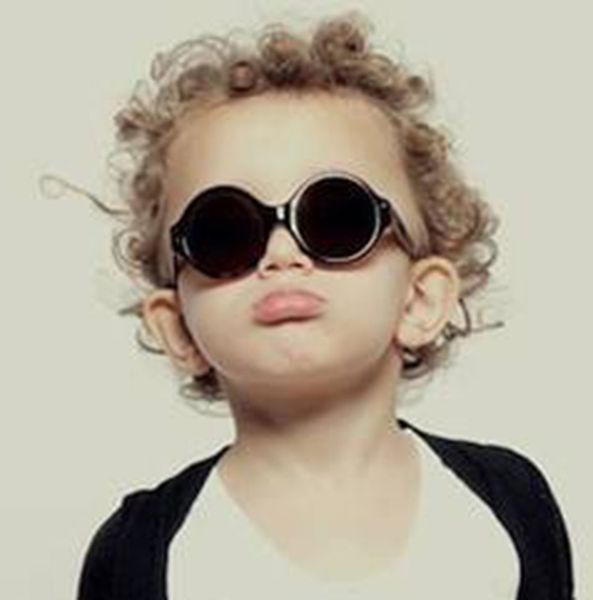 

children toddler sunglasses girls baby kids sun glasses boys infantil, White;black