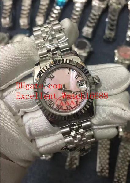 

10 colour sell ladies watch 36 mm 31 mm 126334 279160 279174 178274 179174 stainless steel asian 2813 automatic mechanical ladies wa, Slivery;brown