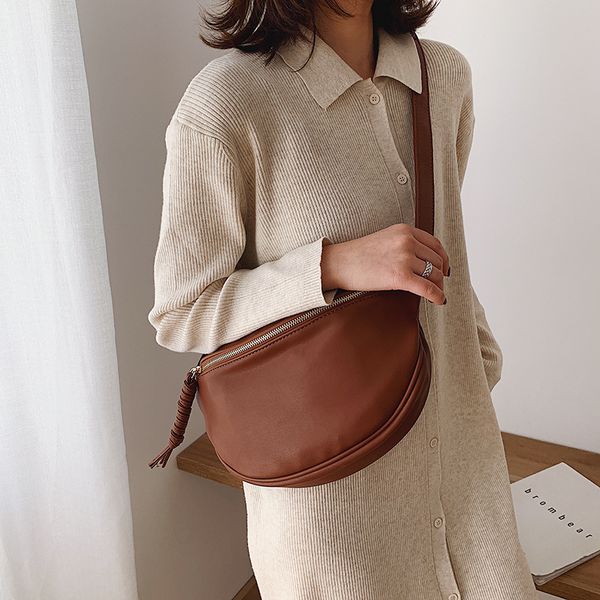 

pure color pu leather crossbody bag women fashion women shoulder messenger bag travel wallets and handbags