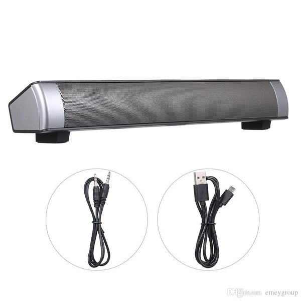 

new powerful bluetooth speaker tv sound soundbar updated version s08 sound box mini altavoz usb speaker for computer pc tablet