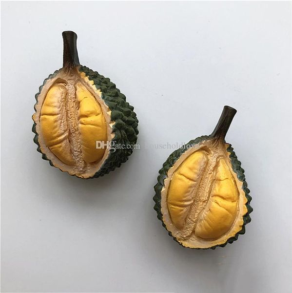 

thailand travel durian fruit home dÃ©cor resin refrigerator stickers stereo magnet fridge magnets novel decoration birthday present gift