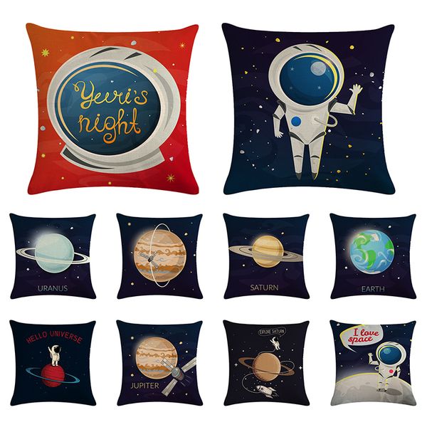 

1 шт night starry sky stars сияющий великолепная туманность dreamy space фэнтезийной вселенной подушка обложка диван 45x45cm home decor zy12