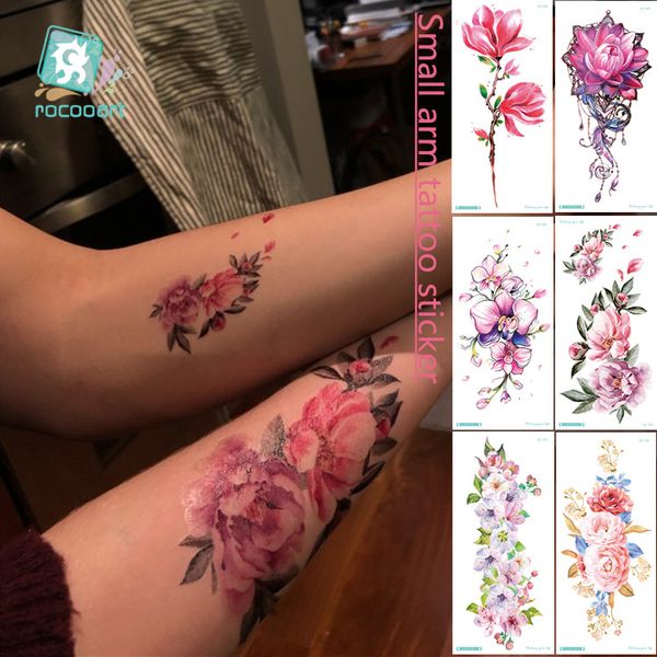 Arrtigo revisão cuidados com a tatuagem Beleza Saude 24 Estilos Flores Sexy Tatuagem Tatuagem Adesivo Rosa Peonia Lotus Pessego Design Tatuagem Mulheres A Prova D Agua Body Hand Art De Rendie 18 64 Pt Dhgate Com