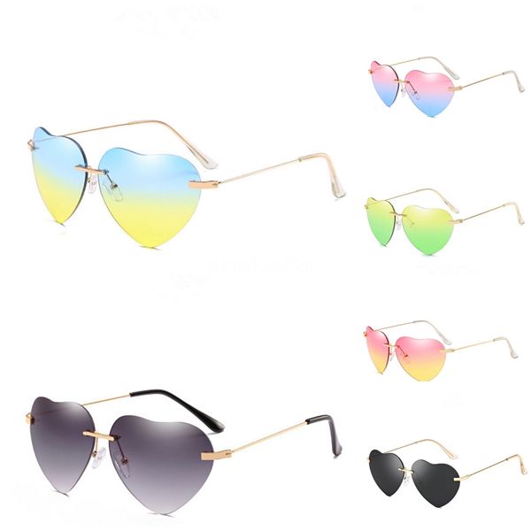 

orange colorfull lens pilot fashion heart-shaped sunglasee for men and women vassl vintage sport sunglass with box #38522, White;black