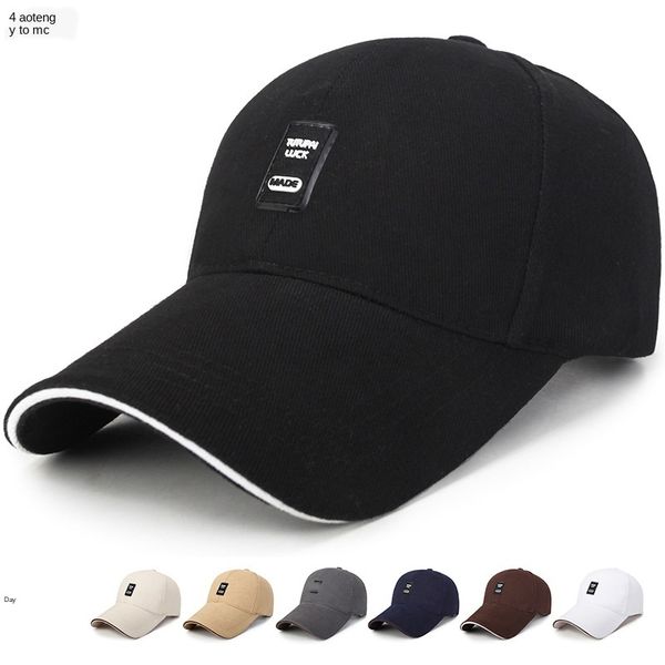 

men's designer autumn baseball outdoor cotton casual sun hat cap, Blue;gray