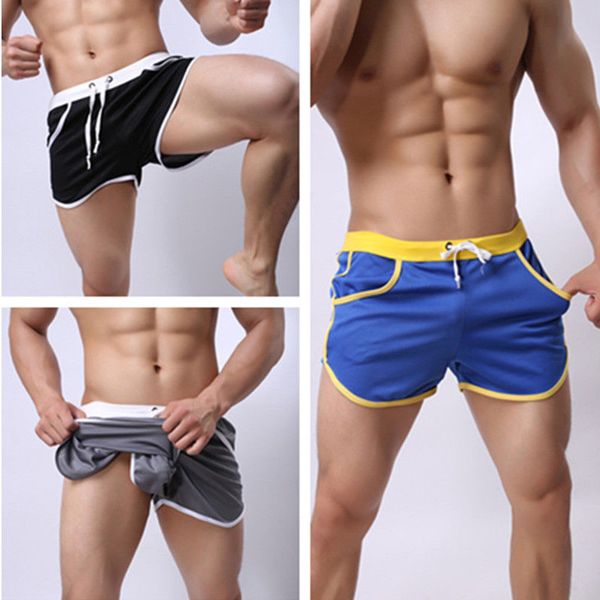 

fashion men's beach shorts 2020 men summer swimming shorts beach pants quick dry swim running gym men size m-2xl trunks