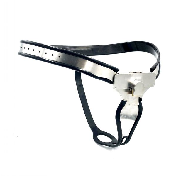

restraint stainless new sm chastity device devices model-t chastity bondage adjustable female steel belt pants fikxs