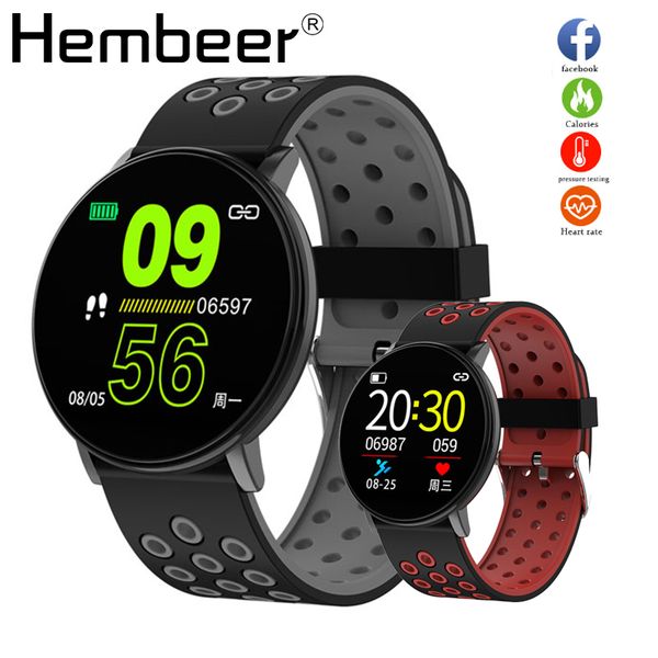 

smart watch men blood pressure smart clock round waterproof smartwatch women sport health bracelet watch smart for android ios, Slivery;brown
