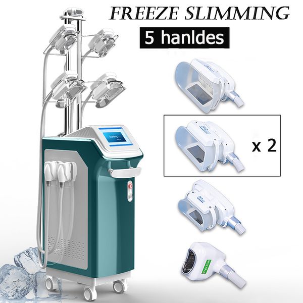 

2019 тема !!! cryolipolysis машина 5 рукоятки cryolipolysis тело уменьшения жира охлаждение лучшего жир замораживание похудение машина