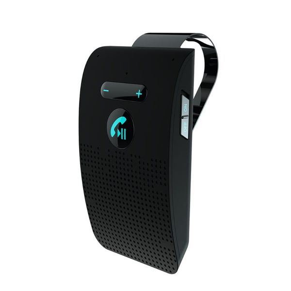 

wireless car bluetooth v5.0 bluetooth handscar kit wireless speaker phone sun visor clip speakerphone