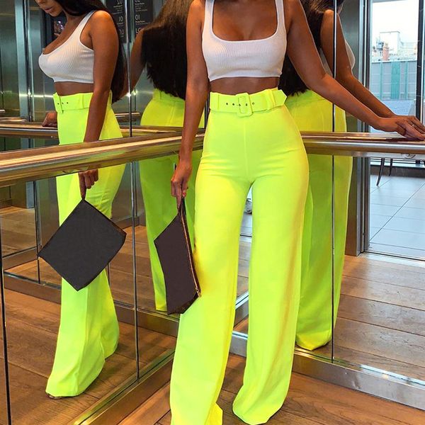 

spring summer wide leg pants streewear women fashion elastic slim straight tube harem pants long casual ladies trousers joggers, Black;white