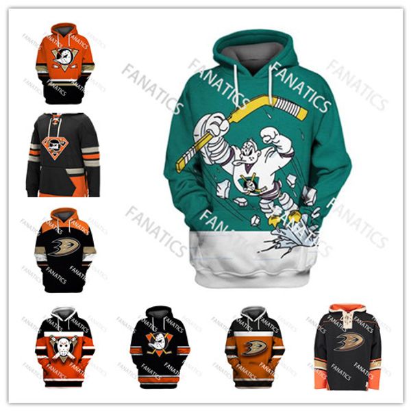 

Men wome n youth cu tom mighty duck pullover anaheim duck vintage hockey hoodie weat hirt 15 ryan getzlaf, Black;red