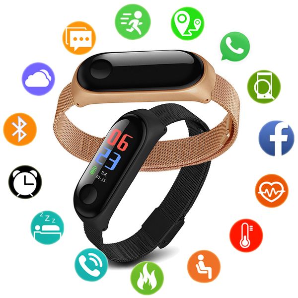 

stainless steel smart watch women watches ladies sport luxury wristwatch female bracelet wrist watch for women clock waterproof, Slivery;brown