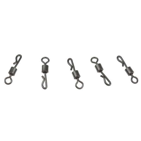 

50pcs ball bearing fishing rolling swivels connectors carp trout fishing accessory