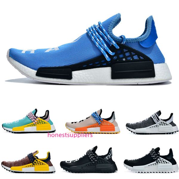 

2019 sell pharrell williams human race trainer sneaker men running sport shoes size40-47