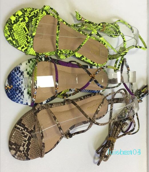 

бесплатная отправка 2019 новые модные женские тапочки летние сексуальные змеиные крестовые повязки с плоским дном женские сандалии l03, Black