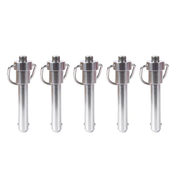

5x quick release pin with lanyard to avoid losses corrosion and rust resistance 20mm