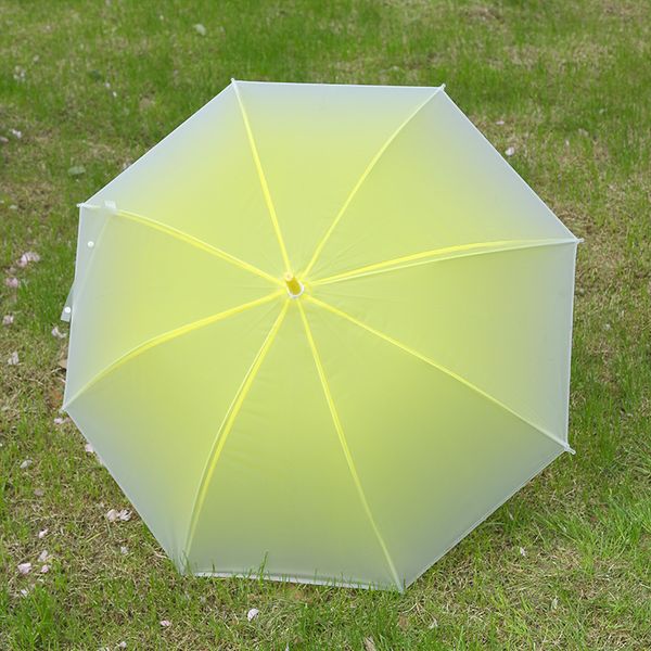 

прозрачный scrub длинной ручкой зонт танцевальное представление прозрачному зонтики пляж свадьба красочный зонтик r4355