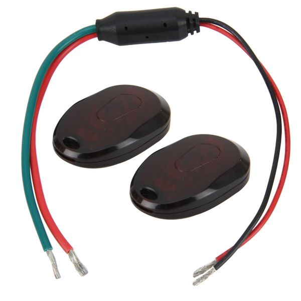 

kaneed dc 12-2 транспортного противоугонный электронный замок скрынного с двумя пультами дистанционного управления мотоциклом рф автомобиль