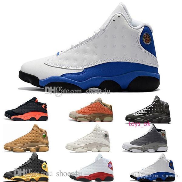 

13s 13 wholesale cap and gown terracotta blush mens basketball shoes chicago black infrared flints bred men sport sneaker designer us 5.5-13