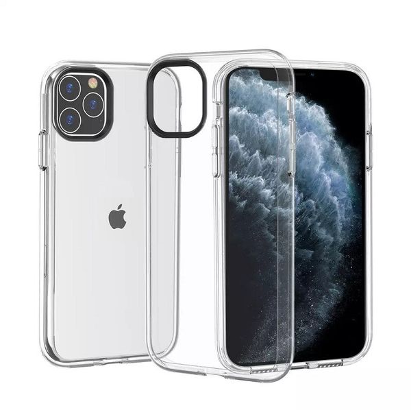 

transparent clear rugged hybrid acrylic tpu hard pc armor case covers for for iphone 11 pro max 11 pro x xs max xr x 7 8 plus