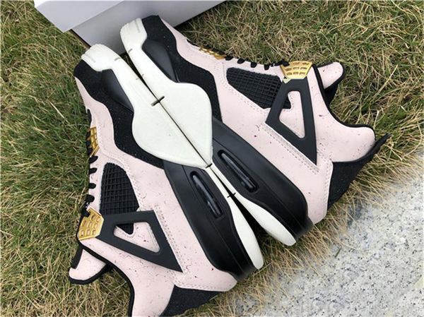 

2019 fashion 4 wmns silt red pink for basketball shoes gold black phantom volt aq9129-601 authentic sports shoes size 7-13, White;red
