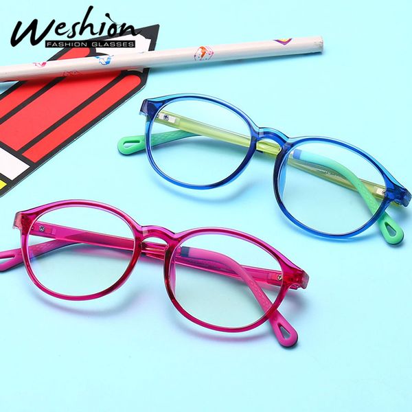 

blue light glasses kids blocking computer optical frame sunglasses children glasses transparent child eyeglasses tr90 uv400 2018