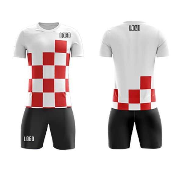 

2019 kids men blank soccer jerseys Short sleeve uniform uick drying training suits boys sports football uniform jersey, As pic