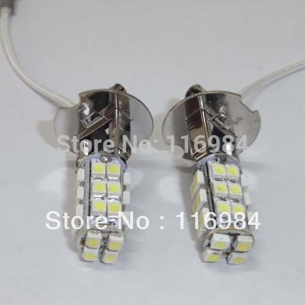 

2pcs х super white h3 28-smd 1210 5w автомобилей противотуманные фары фара лампа
