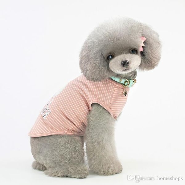 

pet clothes new arrival fashion dog polo shirts spring summer colorful pet clothes poromeric material for pets easy washing factory price