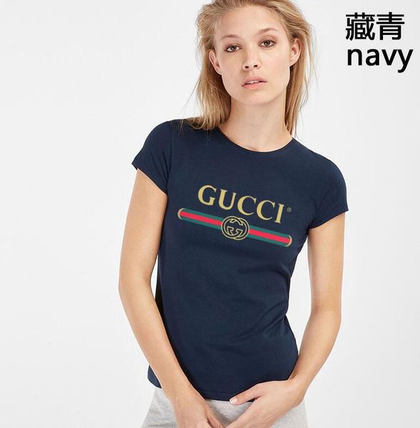 

fashion women brand t shirts c6gucci short sleeve summer women clothing cotton print streetwear clothes girl shirts luxury tees, White