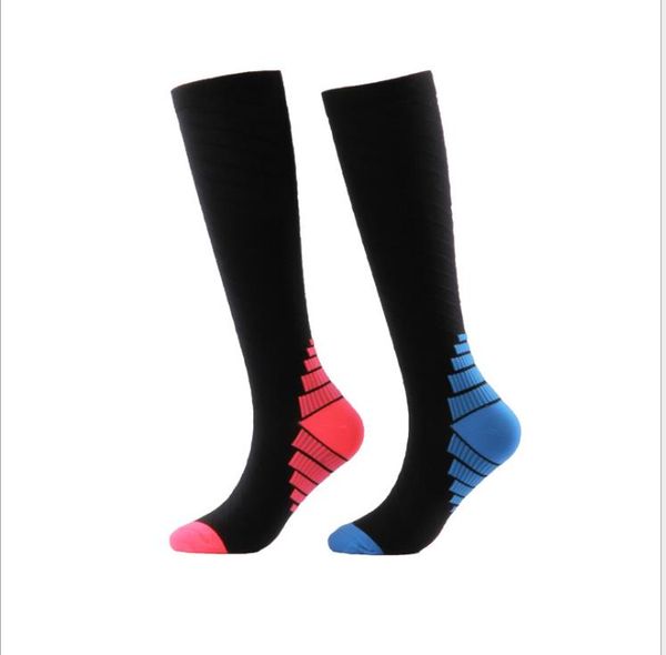 

new type of high-barrel anti-skid pressure socks for outdoor cycling, long-barrel sports socks for men and women, Black