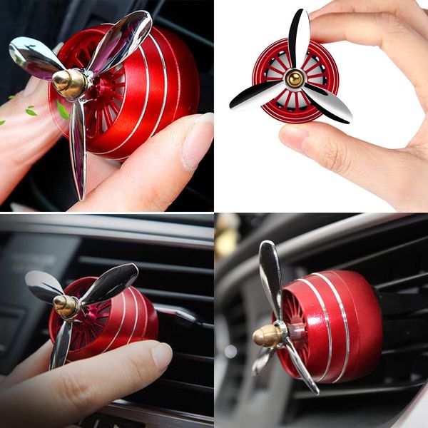 

freshener car smell led mini conditioning vent outlet perfume clip fresh aromatherapy fragrance alloy auto cars accessories