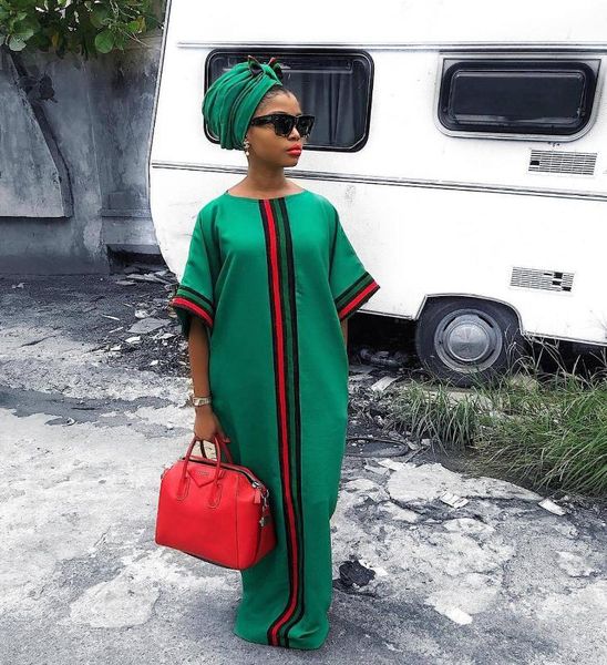 

casual african dress women clothing summer short sleeve dashiki red yellow green round neck daily dress ing