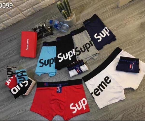 

2019mens boxer briefs briefs animal print fashion designer men's boxer underwears brand underpants for men underwear, Black;white