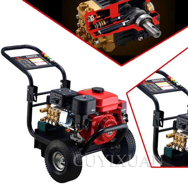 

gasoline high pressure car wash pump diesel pressure washer household floor cleaning rust water gun