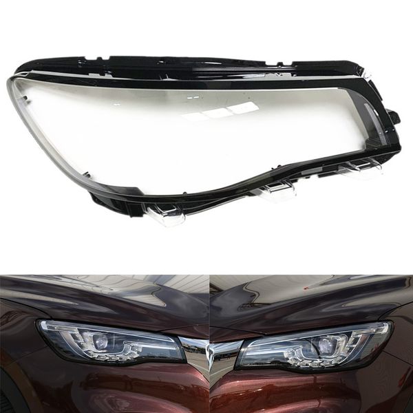 

for mg hs 2019 car headlight headlamp clear lens auto shell cover