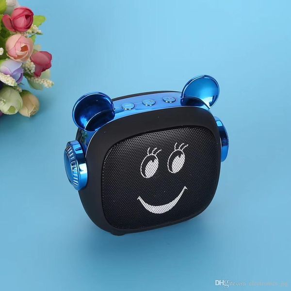 

news mini cute portable speakers ln14 bluetooth speaker wireless handswith fm tf card slot audio player for mp3 tablet pc in box