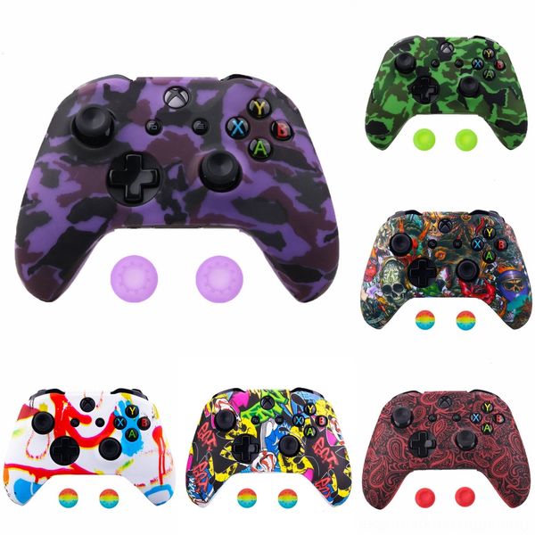 

ci1xq patterned cover touch soft front housing shell case for xbox one x & one s controller model 1708