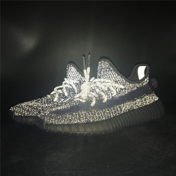 

v2 2.0 static black running shoe luminous reflective mens designer sports sneakers womens comfortable outdoor trainers with box
