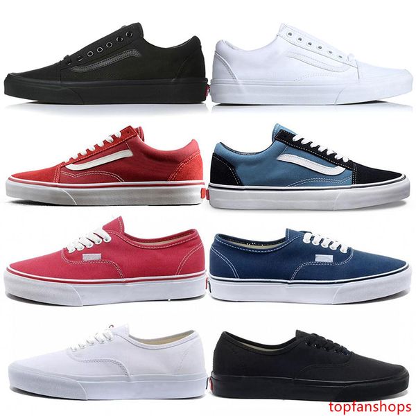

off the wall fear of god old skool authentic canvas skate shoes white designer mens women running casual shoes trainer sports sneakers