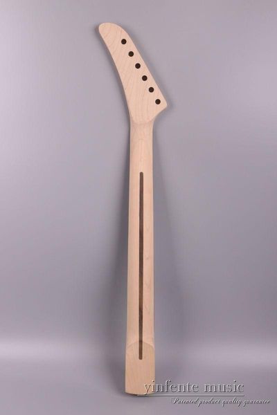 

maple guitar neck 24 fret rosewood fretboard for banana guitar locking nut p1