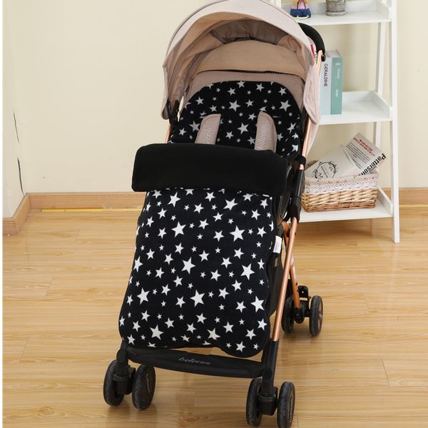 

newborn baby stroller sleeping bag infant winter stroller footmuff thick warm wheelchair envelope for newborns winter warm sleep