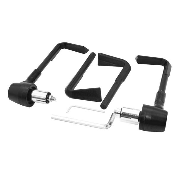 

1 pair accessories clutch lever guard durable easy install front motorcycle protector aluminum alloy brake racer 7/8" 22mm