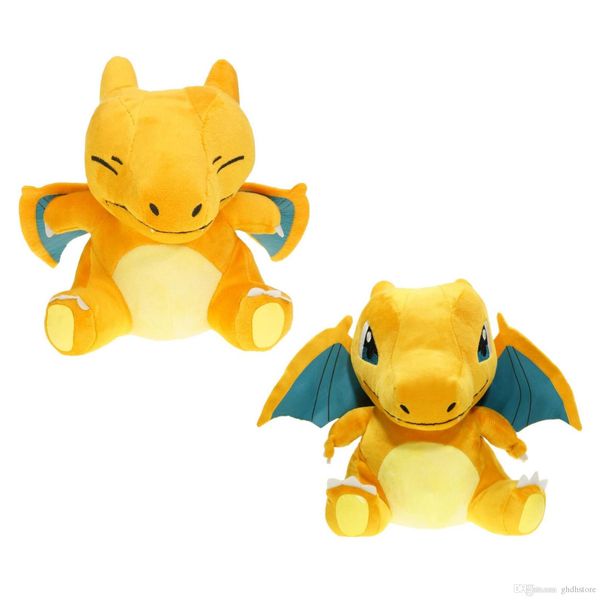 

new 2 styles 7" 18cm charizard plush doll anime collectible soft dolls gifts stuffed toys