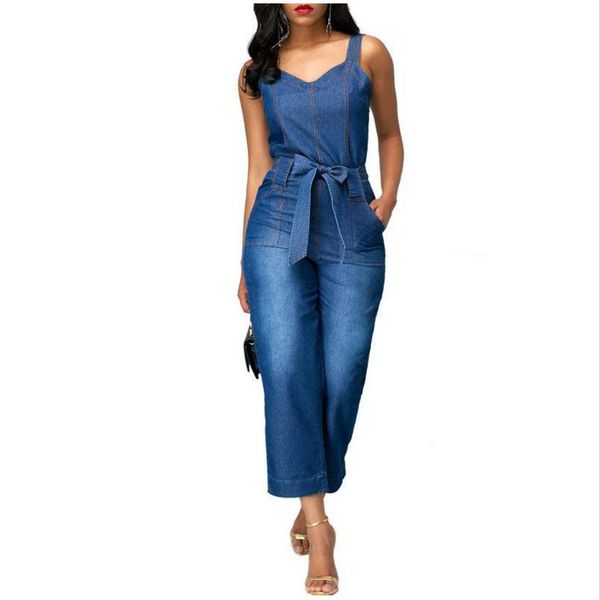 Compre Guardapolvos De Los Pantalones Vaqueros Para Mujeres Del