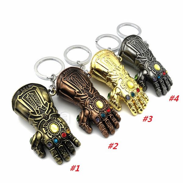 Wholesale The Terminator Metal Skull Key Chain Ring Pendant Supporters Random