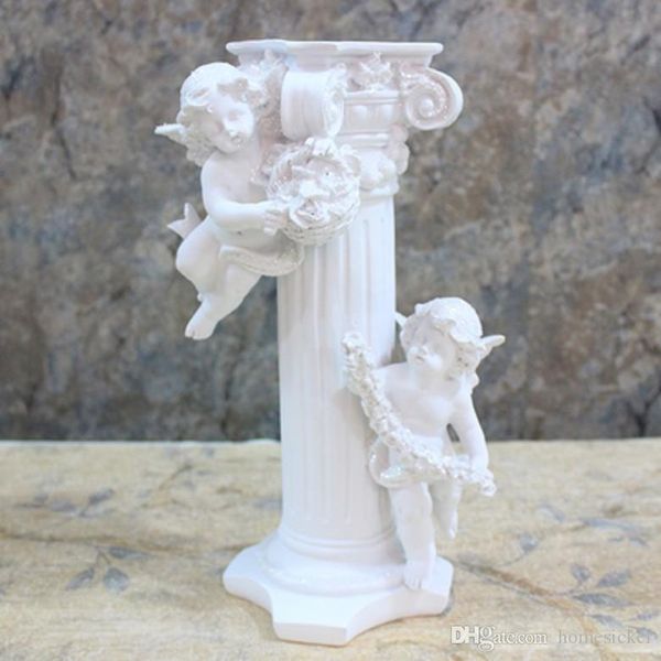 

european style home decoration resin small angel crafts living room study furnishing wedding gifts articles